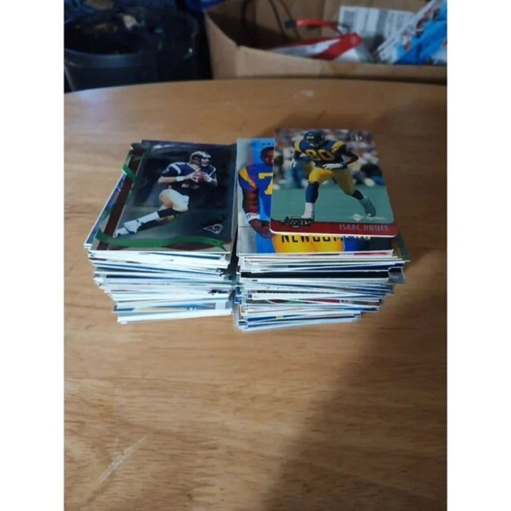 LA St Louis Rams Football 200 Card Lot Rookies Veterans Inserts Parallels